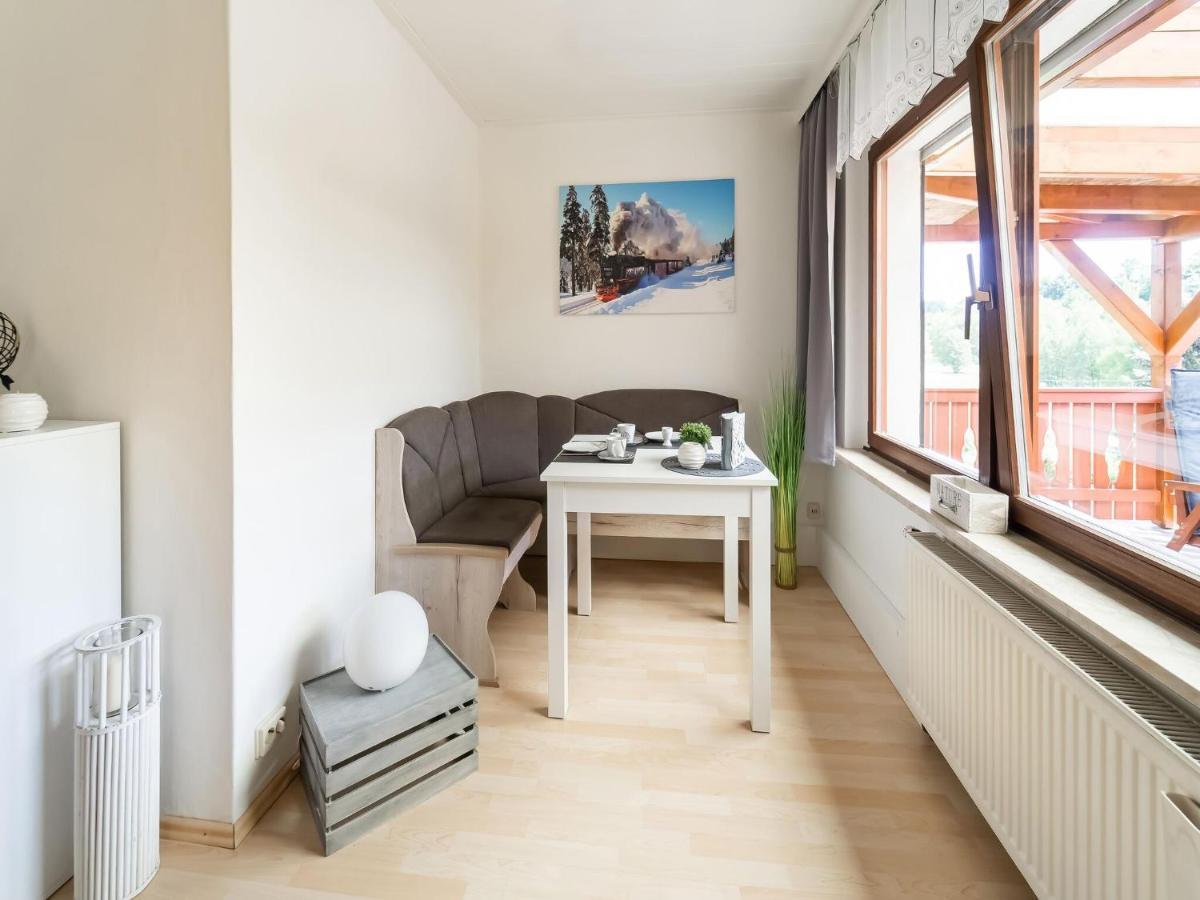 Apartment In Guentersberge With Panoramic Views ฮาร์ซเกอโรเดอ ภายนอก รูปภาพ