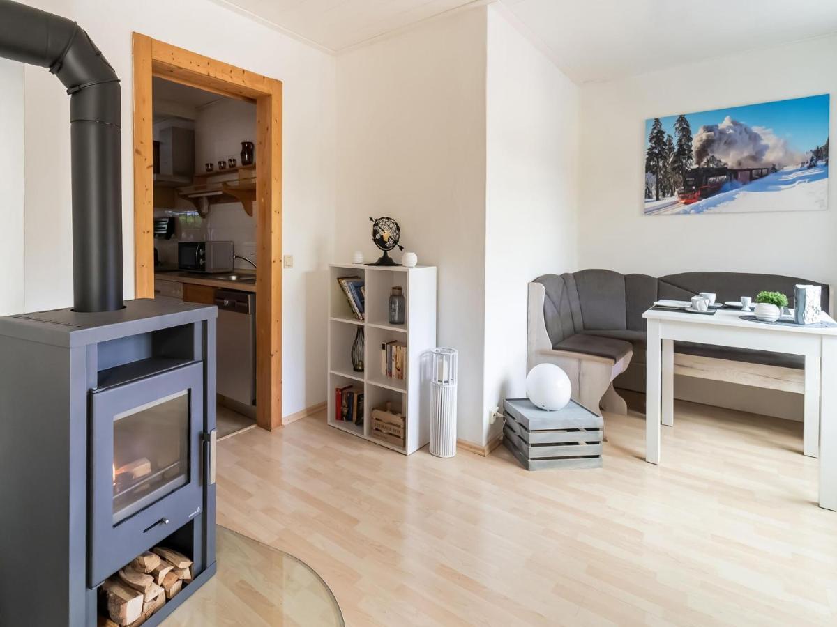 Apartment In Guentersberge With Panoramic Views ฮาร์ซเกอโรเดอ ภายนอก รูปภาพ